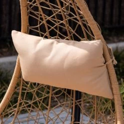 Fauteuil Suspendu Bizzotto Amirantes - Naturel -Faites partie du mobilier de jardin. fauteuil bizzotto amirantes naturel 7
