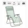 Fauteuil Relax Pliant LAFUMA R Clip Batyline Iso - Tilleul -Faites partie du mobilier de jardin. fauteuil relax pliant lafuma r clip tilleuil