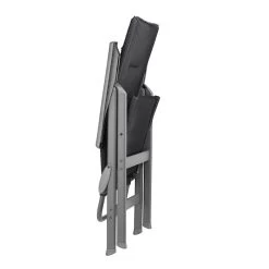 Fauteuil De Jardin Pliant LAFUMA Zen-It BeComfort - Gris Foncé -Faites partie du mobilier de jardin. fauteuil zen it dark grey folded 2020