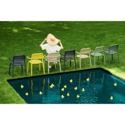 Lot De 2 Fauteuils De Jardin Fatboy Toní Armchair - Vert Brume -Faites partie du mobilier de jardin. fauteuils fatboy toni armchair