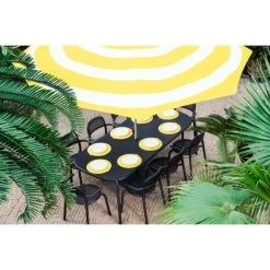 Lot De 2 Fauteuils De Jardin Fatboy Toní Armchair - Anthracite -Faites partie du mobilier de jardin. fauteuils fatboy toni armchair anthracite