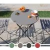 Table De Jardin Alizé Guéridon Rond Cuba 60 -Faites partie du mobilier de jardin. gueridon pliant alize cuba coloris choix