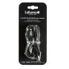 Kit 4 Lacets élastiques Avec Embouts Pour Fauteuil Relax LAFUMA - Noir -Faites partie du mobilier de jardin. lacets elastic laces pack rsx black 2020 1