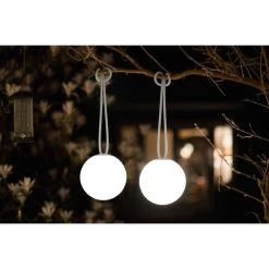 Lampe Fatboy Bolleke - Gris Clair -Faites partie du mobilier de jardin. lampe fatboy bolleke gris
