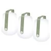 Lot De 3 Lampes Nomades FERMOB Balad H 12 Cm - Cactus -Faites partie du mobilier de jardin. lampe nomade fermob balad cactus 12 cm