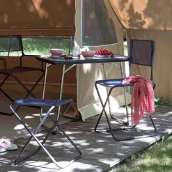 Chaise De Jardin Pliante LAFUMA CNO Batyline Iso - Océan -Faites partie du mobilier de jardin. lfm1249.8547 chaise jardin pliante lafuma cno batyline iso ocean ambiance