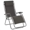 Fauteuil Relax Pliant LAFUMA RSX Polycoton - Ardoise -Faites partie du mobilier de jardin. lfm2033.8549 fauteuil relax pliant lafuma rsx polycoton ardoise