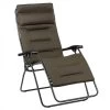 Fauteuil Relax Pliant LAFUMA RSX Clip AirComfort XL - Taupe -Faites partie du mobilier de jardin. lfm2041.7057 fauteuil relax pliant lafuma rsx clip aircomfort xl taupe