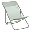 Chaise Longue LAFUMA Maxi Transat - Vert Clair -Faites partie du mobilier de jardin. lfm2502 9268 chaise longue lafuma maxi transat vert clair
