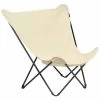 Fauteuil Pliant LAFUMA Pop Up XL Airlon - Écru -Faites partie du mobilier de jardin. lfm2777.9328 fauteuil relax pliant lafuma pop up xl ecru