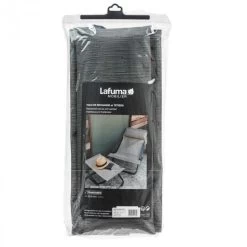 Toile De Rechange + Têtière Pour Fauteuil LAFUMA Transabed Batyline Duo Obsidian -Faites partie du mobilier de jardin. lfm2838.6897 toile rechange tetiere fauteuil lafuma transabed batyline duo obsidian packaging