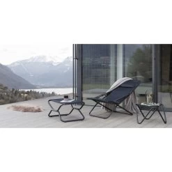 Bain De Soleil LAFUMA Transabed AirComfort - Acier -Faites partie du mobilier de jardin. lfm2853.6135 bain soleil lafuma transabed aircomfort acier ambiance 2