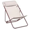 Chaise Longue LAFUMA Maxi Transat Plus - Rose -Faites partie du mobilier de jardin. lfm2926 9257 chaise longue lafuma maxi transat plus rose
