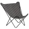 Fauteuil Pliant LAFUMA Pop Up XL Airlon - Motifs Cara Hexa / Noir -Faites partie du mobilier de jardin. lfm2957.9332 fauteuil relax pliant lafuma pop up xl cara noir