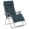 Fauteuil Relax Pliant LAFUMA Futura BeComfort XL - Bleu Encre -Faites partie du mobilier de jardin. lfm3131.8900 fauteuil relax pliant lafuma futura becomfort xl bleu encre