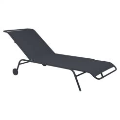 Lit Bain De Soleil FERMOB Coolside - Carbone