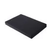 Coussin Palette Assise MADISON 120 X 80 Cm-Outdoor Panama Grey -Faites partie du mobilier de jardin. lou9o060 coussin palette assise madison 120 x 80 cm outdoor panama grey 2