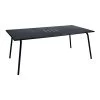 Table De Jardin 8 Personnes FERMOB Monceau 194 X 94 Cm - Carbone -Faites partie du mobilier de jardin. monceau table 194x94 carbone 1