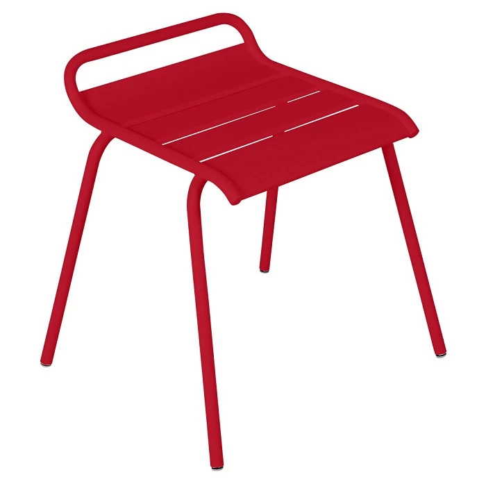 Tabouret De Jardin Empilable FERMOB Monceau - Piment 3 Tabouret De Jardin Empilable FERMOB Monceau - Piment