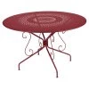 Table De Jardin 8 Personnes FERMOB Montmartre Ø 117 Cm - Piment -Faites partie du mobilier de jardin. montmartre table d117 piment 1