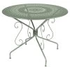 Table De Jardin 4 Personnes FERMOB Montmartre Ø 96 Cm - Cactus -Faites partie du mobilier de jardin. montmartre table d96 cactus 1