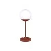 Lampe FERMOB Mooon! - Ocre Rouge 1 Lampe FERMOB Mooon! - Ocre Rouge -Faites partie du mobilier de jardin. mooon lampe h41 lum froide ocre rouge