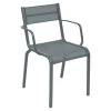 Fauteuil De Jardin FERMOB Oléron - Gris Orage -Faites partie du mobilier de jardin. ol ron fauteuil gris orage 1
