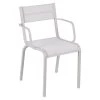 Fauteuil De Jardin FERMOB Oléron - Gris Argile -Faites partie du mobilier de jardin. oleron bridge gris argile stereo 1