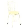 Chaise De Jardin Empilable FERMOB Opéra + - Citron Givré -Faites partie du mobilier de jardin. opera chaise citron givre