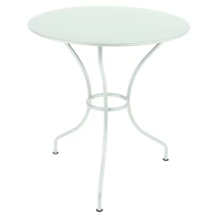Table De Jardin 2 Personnes FERMOB Opéra + Ø 67 Cm - Menthe Glaciale