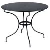 Table De Jardin 5 Personnes FERMOB Opéra + Ø 96 Cm - Carbone -Faites partie du mobilier de jardin. opera table d96 carbone 1