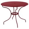 Table De Jardin 5 Personnes FERMOB Opéra + Ø 96 Cm - Piment -Faites partie du mobilier de jardin. opera table d96 piment 1