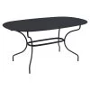 Table De Jardin Ovale 6 Personnes FERMOB Opéra + 160 X 90 Cm - Carbone 2 Table De Jardin Ovale 6 Personnes FERMOB Opéra + 160 X 90 Cm - Carbone -Faites partie du mobilier de jardin. opera premium 160x90 carbone 1