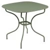 Table De Jardin 4 Personnes FERMOB Opéra + 82 X 82 Cm - Cactus -Faites partie du mobilier de jardin. opera premium carronde cactus 1