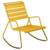 Rocking Chair FERMOB Monceau - Miel -Faites partie du mobilier de jardin. rocking chair monceau fermob miel 1