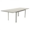 Table De Jardin 8 à 10 Personnes Avec Rallonge FERMOB Costa 160 / 240 X 90 Cm - Gris Argile -Faites partie du mobilier de jardin. table costa 160 240 gris argile