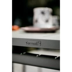 Table De Jardin 6 Personnes FERMOB Costa 160 X 80 Cm - Gris Orage -Faites partie du mobilier de jardin. table costa 160 plateau 4